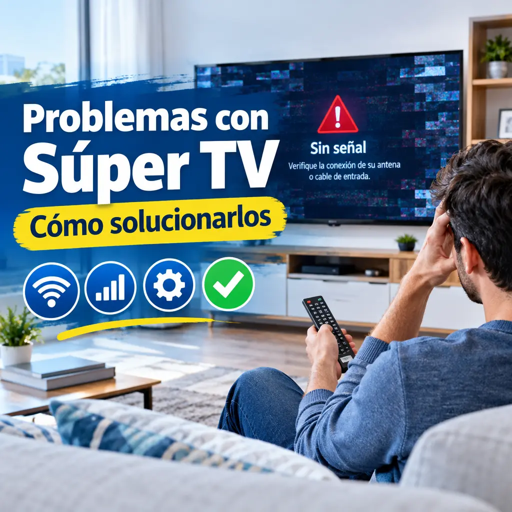Problemas comunes de Súper Televisión y cómo solucionarlos